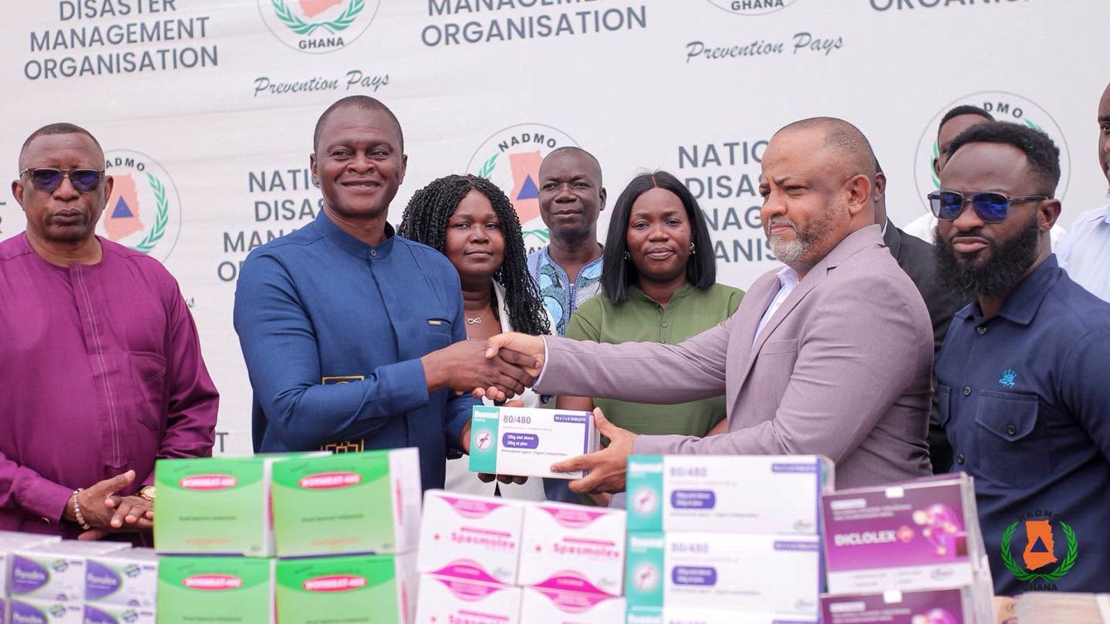 Unichem Ghana Supports NADMO with Emergency Medical Supplies